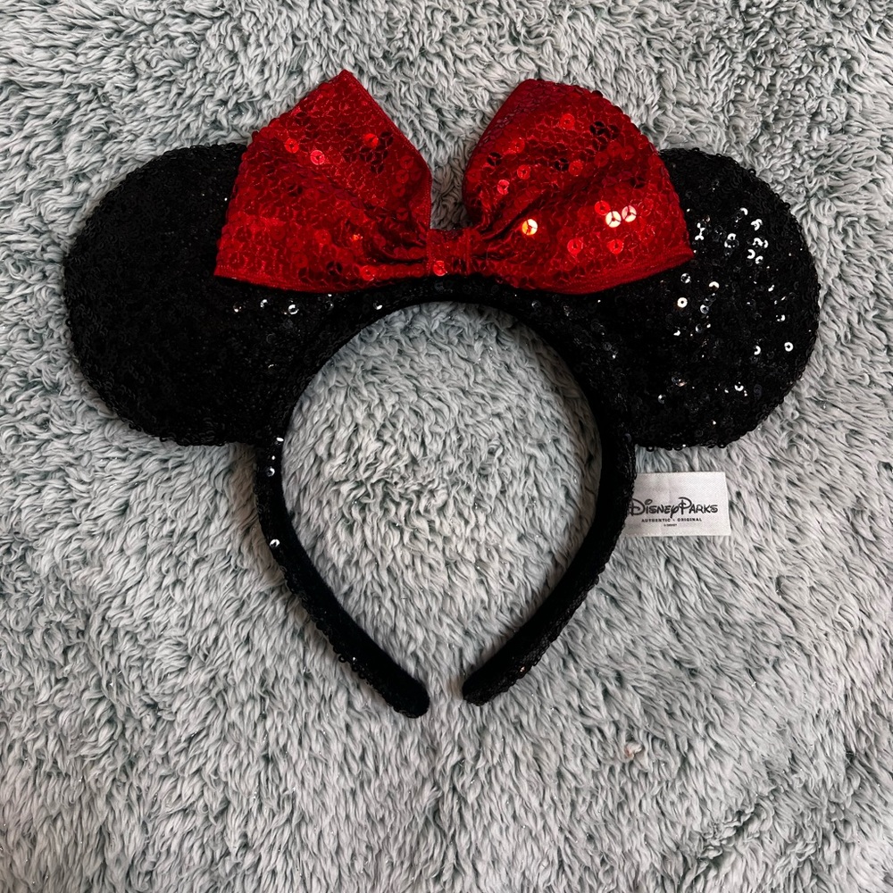 Disney Minnie Mouse Sequin Ears Headband